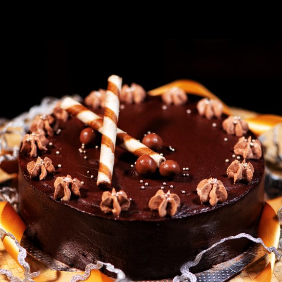 Chocolate Truffle Cake/ Dark Chocol