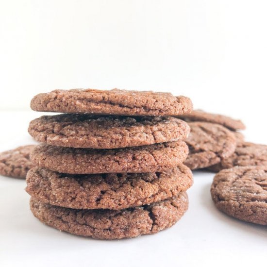 Chewy Molasses Spice Cookies