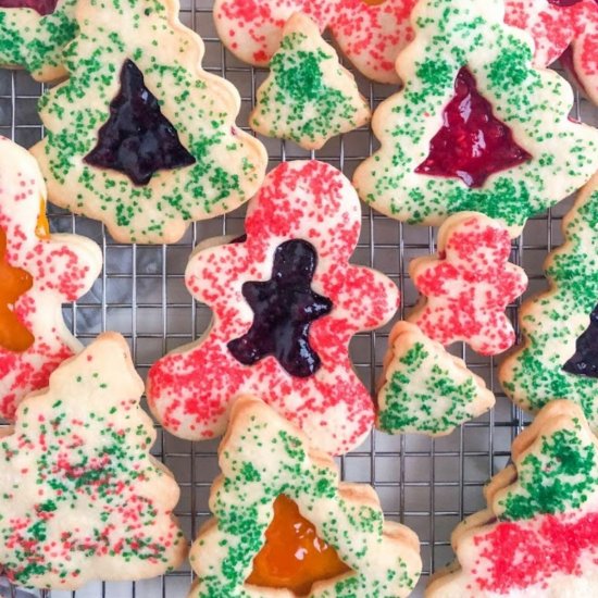 Jam Filled Sandwich Cookies