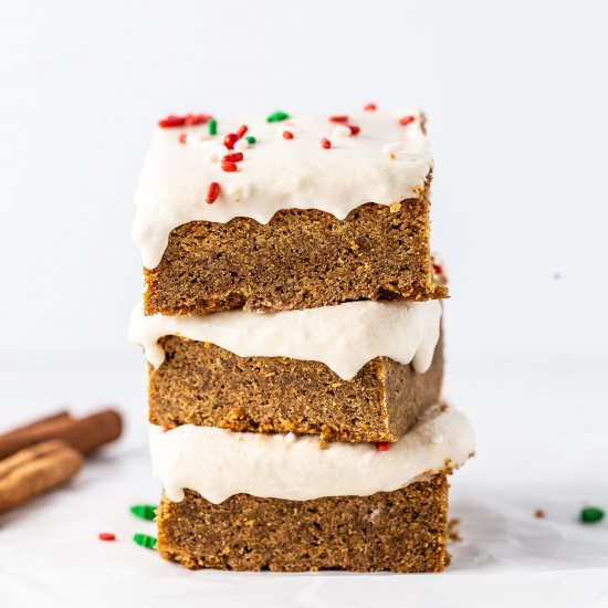 Gingerbread Bars