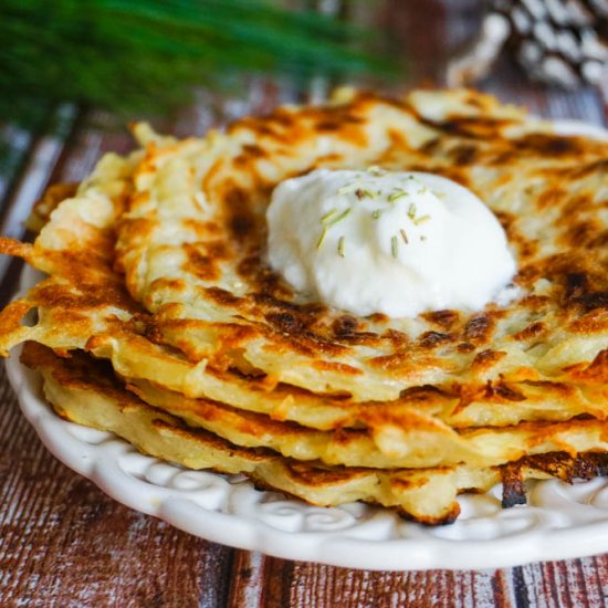 CLASSIC GERMAN POTATO PANCAKES