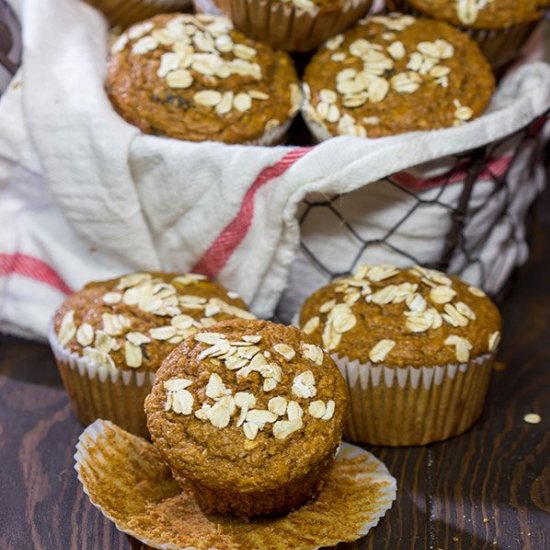 Gingerbread Bran Muffins