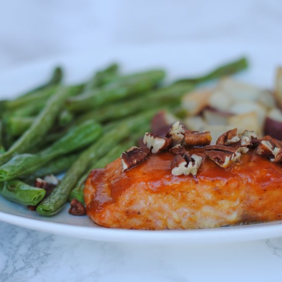 Sheet Pan Salmon Dinner