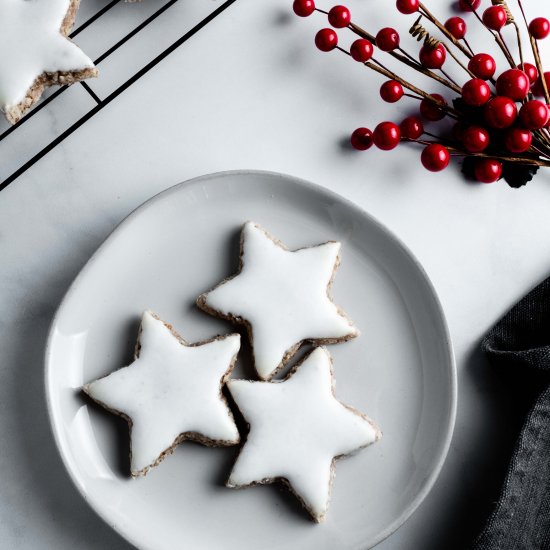 zimtsterne | german cinnamon stars