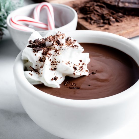 homemade hot chocolate