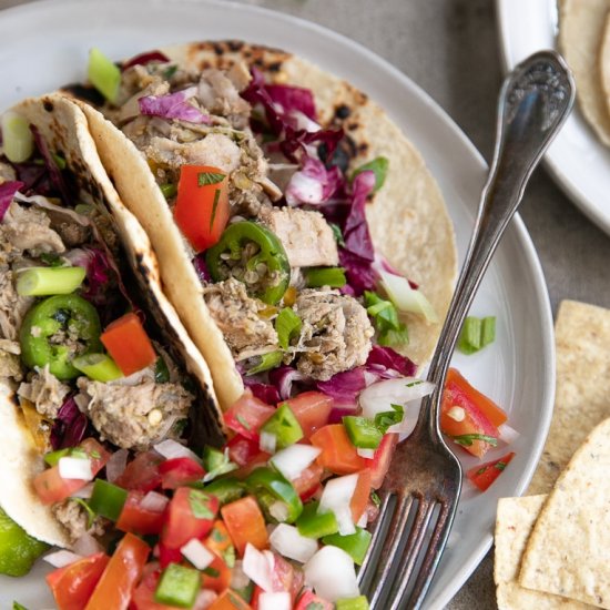 SLOW COOKER CHILI VERDE