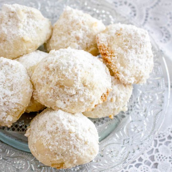 Chocolate Snowball Cookies