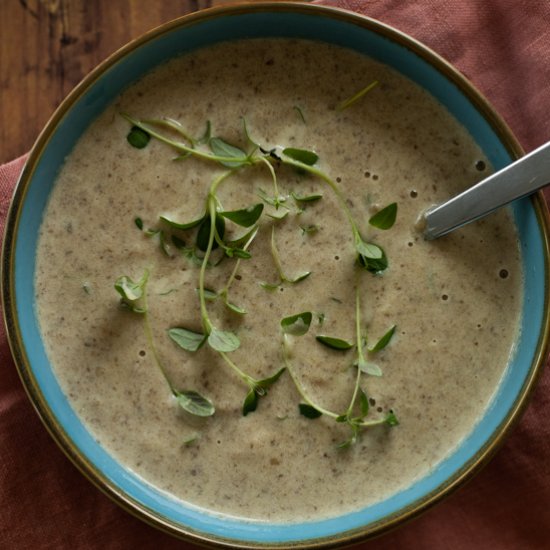 Gluten Free Cream of Mushroom Soup