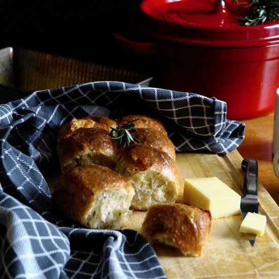 rosemary gruyere brioche