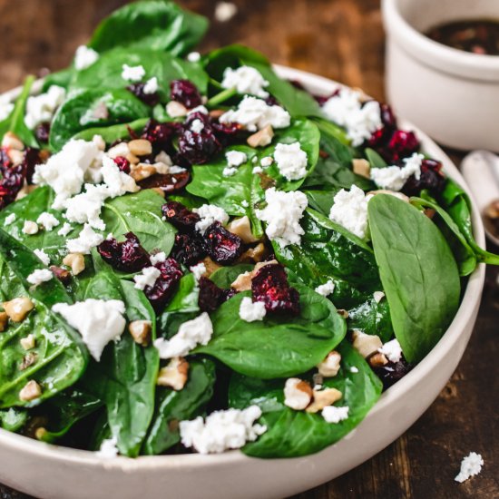 Cranberry Goat Cheese Salad