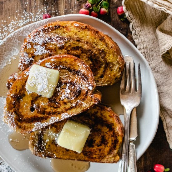 Cinnamon Swirl French Toast