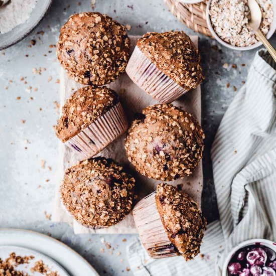 Vegan Blueberry Muffin