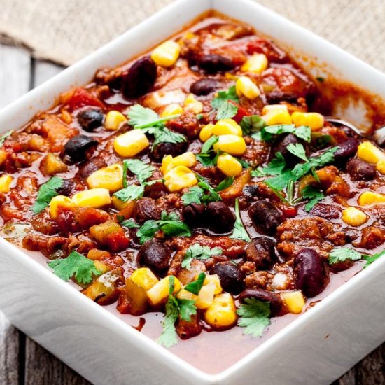 Slow Cooker Chili