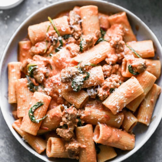 Rigatoni Vodka