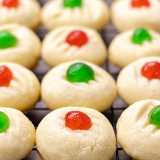 Whipped Shortbread Cookies