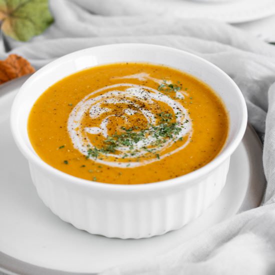 Creamy Vegan Sweet Potato Soup