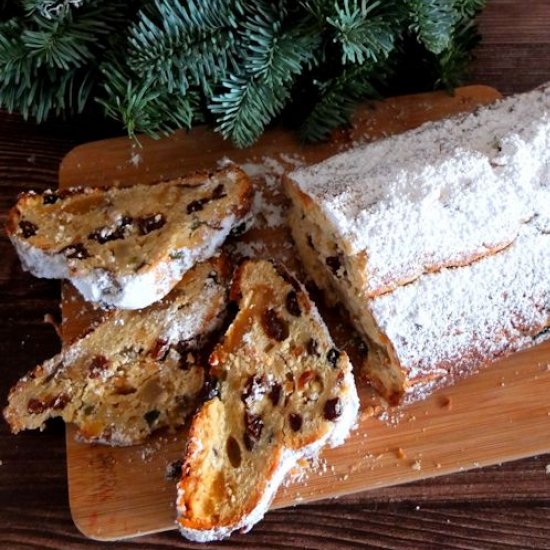 German Christmas Stollen