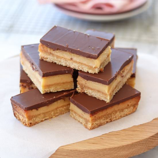 Chocolate Coconut Caramel Slice