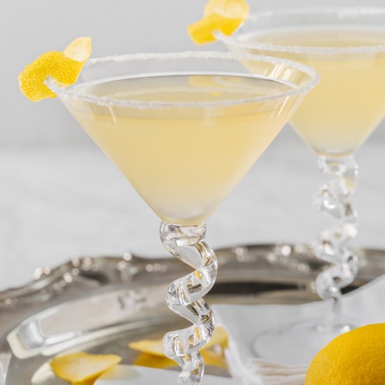 Lemon drop martini