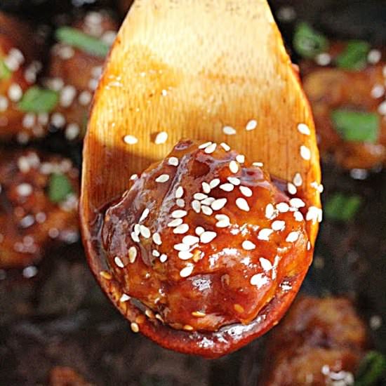 Honey Garlic Meatballs