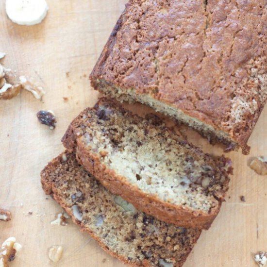 Classic Banana Walnut Bread