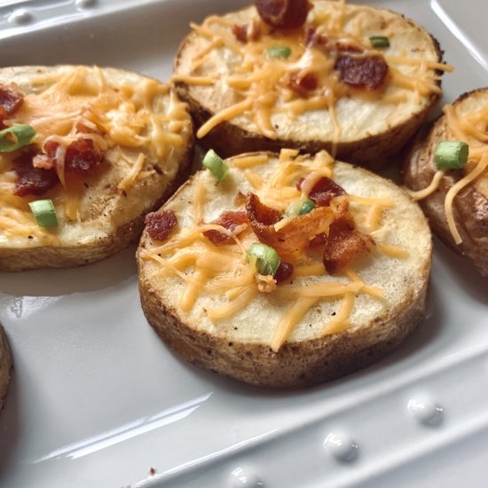 Loaded Bacon Cheddar Potato Rounds