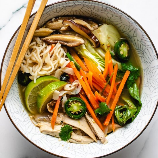 Asian Chicken Noodle Soup