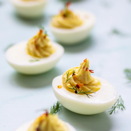 Keto Devilled Eggs