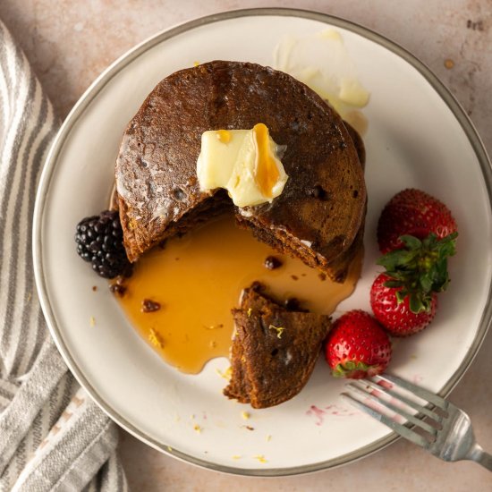 Gingerbread Pancakes