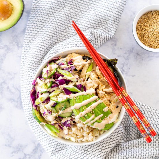 Vegan Poke Bowl