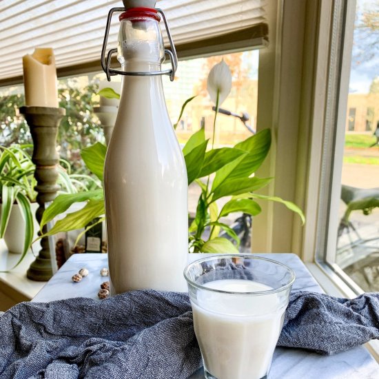 Homemade Tigernut Milk