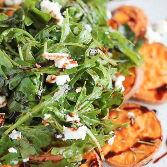 Arugula Salad with Goat Cheese