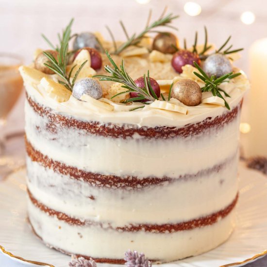 White Chocolate Baileys Cake