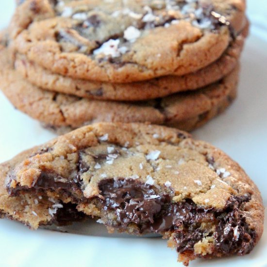 Sea Salt Chocolate Chunk Cookies