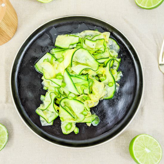 SQUASH AND ZUCCHINI SALAD