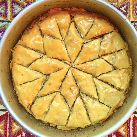 Traditional Greek Baklava