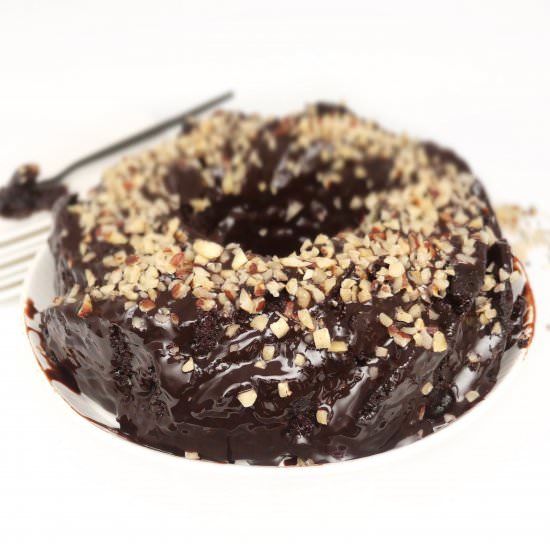 Chocolate Hazelnut Bundt Cake