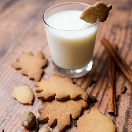 Pumpkin Spice Cut Out Sugar Cookies