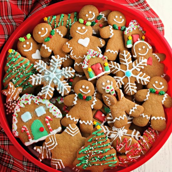 Gluten-Free Gingerbread Cookies