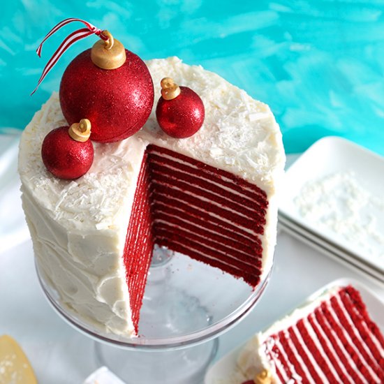 Red Velvet Smith Island Cake