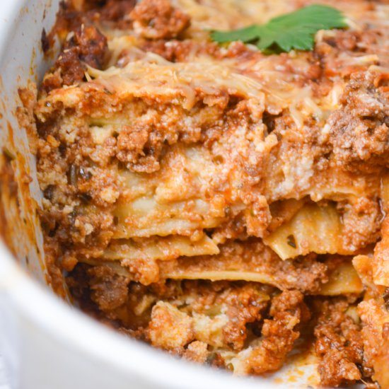 The Best Easy Lasagna