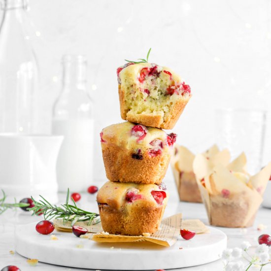 Fresh Cranberry Muffins