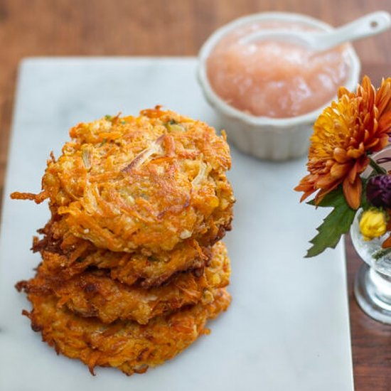 butternut squash latkes!