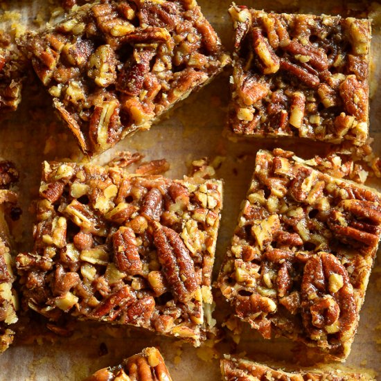 Pecan Shortbread Bars