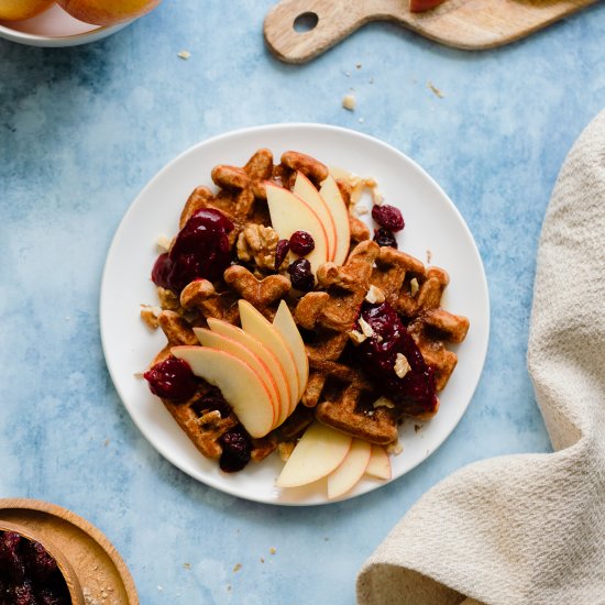 Gluten-Free Apple Butter Waffles