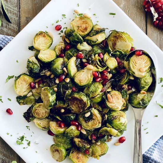 Easy Roasted Brussels Sprouts