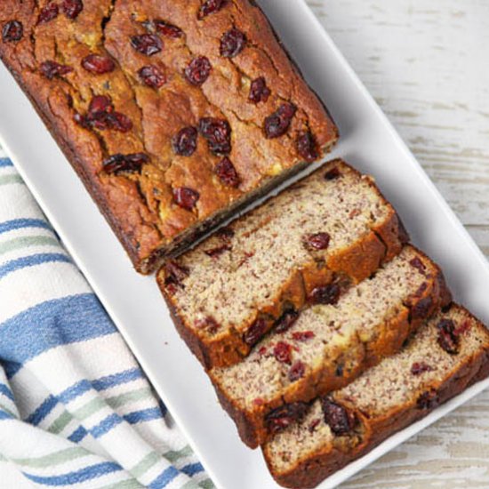 Cranberry Banana Bread