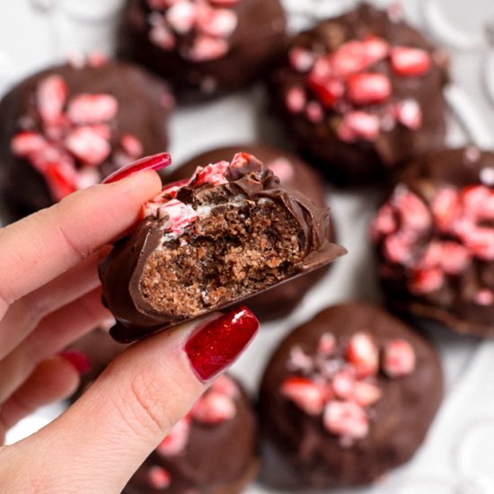 Chocolate Peppermint Cookies