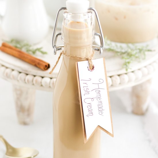 Homemade Bailey’s Irish Cream