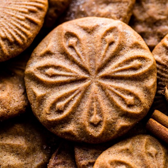 Cinnamon Sugar Stamped Cookies